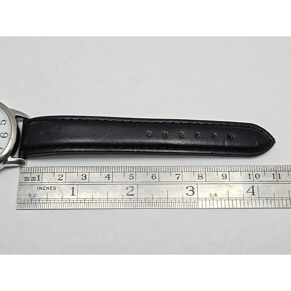 Timex Easy Reader Day Indiglo Two Tone 35mm Quartz Watch New Battery WR 30M - Picture 8 of 13